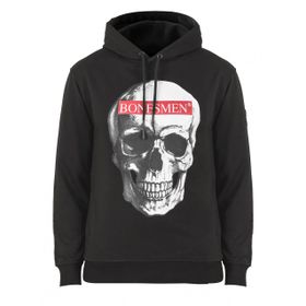 Bonesmen Red Skull Kapüşonlu Sweat
