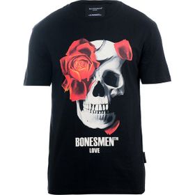 Bonesmen Yuvarlak Yaka Love Skull T-shirt