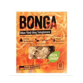 Bonga Odun Yünü Ateş Tutuşturucu