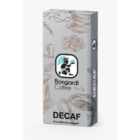Bongardi Coffee 10 Adet Kapsül Kahve Nespresso Uyumlu Decaf Kafeinsiz Kahve