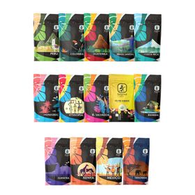 Bongardi Coffee 14x200 gr Colombia Guatemala Santos Etiyopya Kenya Sumatra Peru Honduras Filtre Kahve Seti