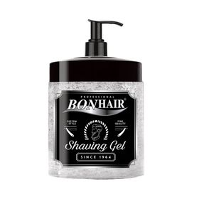 Bonhair 1000 ml Pompalı Naturel Profesyonel Tıraş Jeli