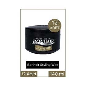 Bonhair 12x140 ml Profesyonel Styling Wax