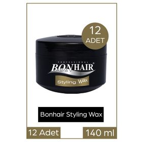 Bonhair 12x140 ml Profesyonel Styling Wax