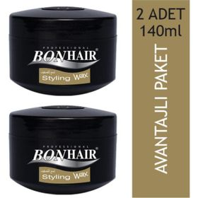 Bonhair 2x140 ml Profesyonel Styling Wax