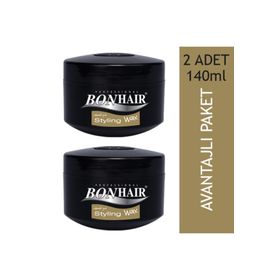Bonhair 2x140 ml Profesyonel Styling Wax