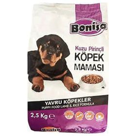 Bonisa 15 KG Kuzu Etli Pirinçli Yavru Köpek Maması