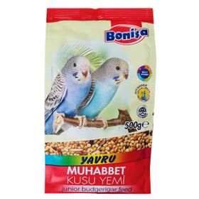 Bonisa 500 gr Yavru Muhabbet Kuşu Yemi