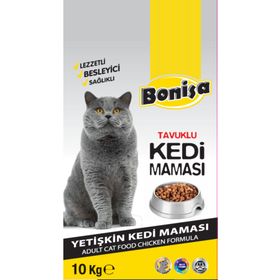 Bonisa Tavuklu 10 kg Yetişkin Kedi Maması