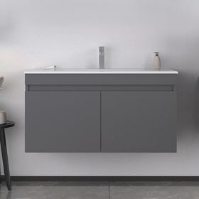 Bonitobagno Capri 100 cm Antrasit Banyo Dolabı Alt Modül
