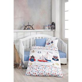 BONJARDİNHOME Dijital Baskılı 3D Pamuklu Bebek Nevresim Takımı