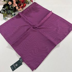 Bonjela JPB0119 Lüx Jakarlı Pamuk Açık Mürdüm Eşarp