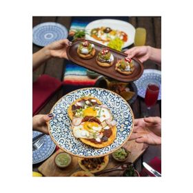 Bonna Alhambra Gourmet 6'lı 19 cm Düz Tabak