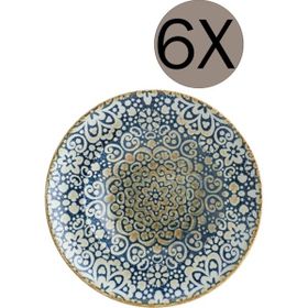 Bonna Alhambra Gourmet 6'lı 27 cm 400 cc Çukur Tabak