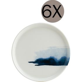 Bonna Blue Wave Hygge 28 cm 6'lı Düz Tabak