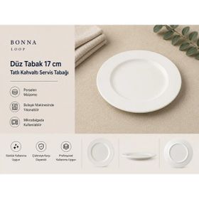Bonna Loop 17 cm Düz Tabak