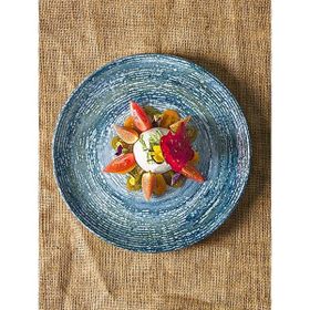 Bonna Porselen 25 cm 12'li Gourmet Düz Tabak