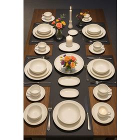 Bonna Porselen Gourmet 61 Parça Yemek Takımı