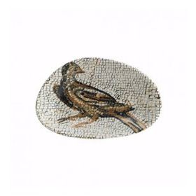 Bonna Porselen Mezopotamya Kuş Vago15*8.5 cm 2'li Oval Kayık Tabak