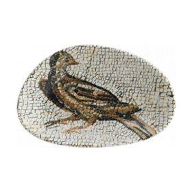 Bonna Porselen Mezopotamya Kuş Vago15*8.5 cm 2'li Oval Kayık Tabak