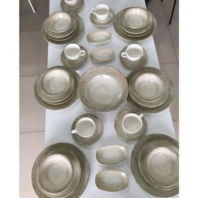 Bonna Porselen Patera Serisi 53 Parça Yemek Takımı