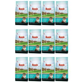 Bonnie 12x500 gr Somonlu Yetişkin Kedi Maması
