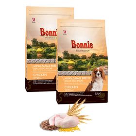 Bonnie 2x2500 gr Tavuklu Mini Küçük Irk Yetişkin Köpek Maması