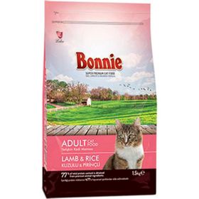 Bonnie 3x1.5 kg Kuzu Etli Prinçli Yetişkin Kedi Maması