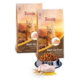 Bonnie Chicken Tavuklu 2x10 kg Yetişkin Kedi Maması