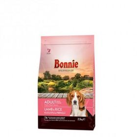 Bonnie Kuzu Etli-Pirinçli 2.5 kg Küçük Irk Yetişkin Kuru Köpek Maması