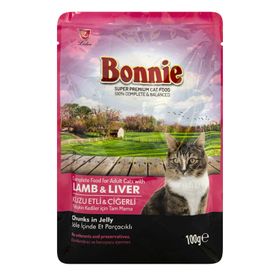 Bonnie Kuzuetli-Ciğerli 100 gr Kedi Maması