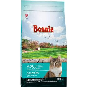 Bonnie Somonlu 500 gr Kedi Kuru Maması