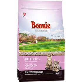 Bonnie Tavuklu 3x1.5 KG Yavru Kedi Maması