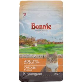 Bonnie Tavuklu 500 gr Yetişkin Kedi Maması