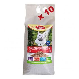 Bonny Nice 10x10 lt Doğal Çam Peleti Kedi Kumu