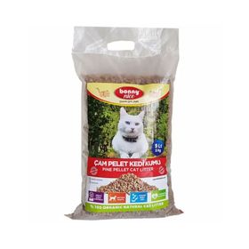 Bonny Nice 3 x 18 lt Organik Çam Pelet Kedi Kumu