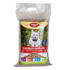 Bonny Nice 4 x 9 lt Organik Çam Pelet Kedi Kumu