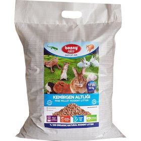 Bonny Nice Doğal Çam Pelet 10 kg 20 lt 10 Paket Tavşan Kafes Altlığı
