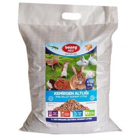 Bonny Nice Doğal Çam Pelet 10 kg 20 lt Hamster Kafes Altlığı