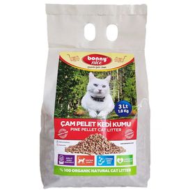 Bonny Nice Doğal Çam Peleti 2x10 kg Kedi Kumu