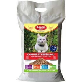 Bonny Nice Doğal Çam Peleti 5 kg Kedi Kumu