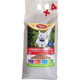 Bonny Nice Doğal Pellet Çam Peleti 4x6 lt Kedi Kumu