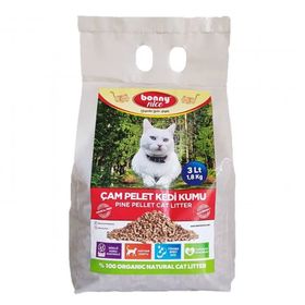Bonny Nice Doğal Pellet Çam Peleti Kalın 2 x 4 lt Kedi Kumu