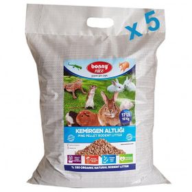 Bonny Nice Doğal Pellet Çam Peleti Kedi Kumu 5 kg 10 l x 20 Paket