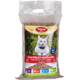 Bonny Nice Organik Çam Pelet 3 x 9 lt Kedi Kumu