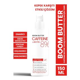 Boom Butter 150 ml Kafein Biotin Saç Toniği