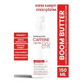 Boom Butter 150 ml Kafein Biotin Saç Toniği