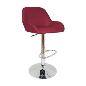 Boombar 9506S0102 Bordo Deri Texas Bar Taburesi