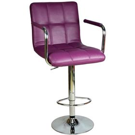 Boombar Carla 9503Q0124 Mor Deri Bar Taburesi