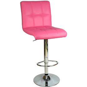 Boombar Carla 9503S0120 Pembe Deri Bar Taburesi